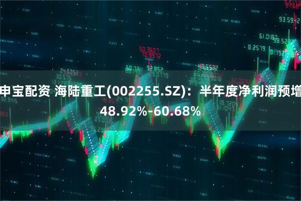申宝配资 海陆重工(002255.SZ)：半年度净利润预增48.92%-60.68%